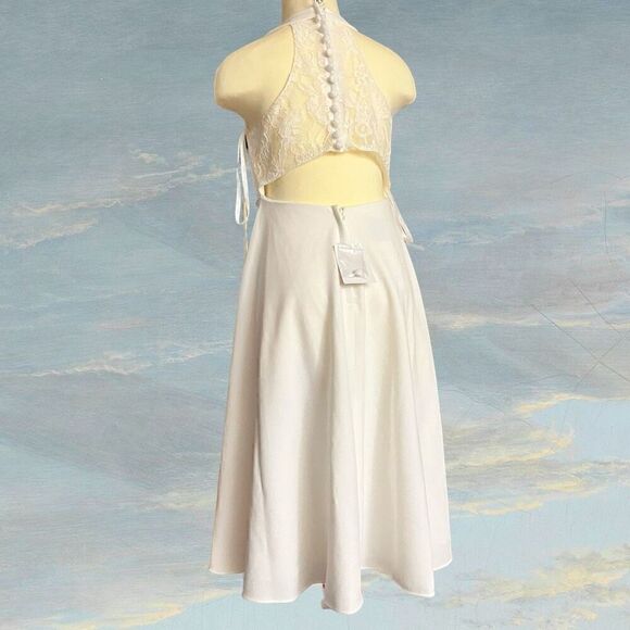 David’s Bridal Junior Bridesmaid Dress / SZ: 10 / NWT - Picture 2 of 9